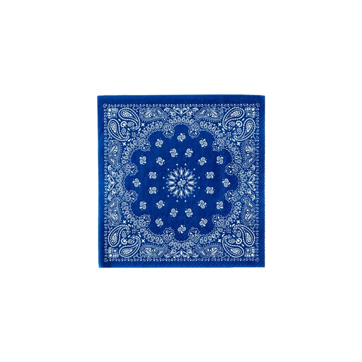 My Mind’s Eye – wholesale Disposable napkin – PLTS368T-MME - Bandana Cocktail Napkin Set3