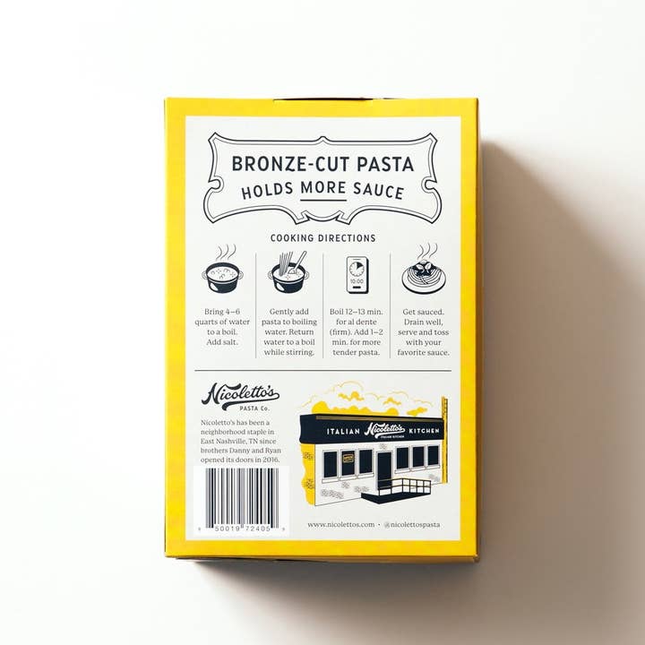Nicoletto's Pasta Co. - Wholesale Pasta - Bronze Cut Fusilli1