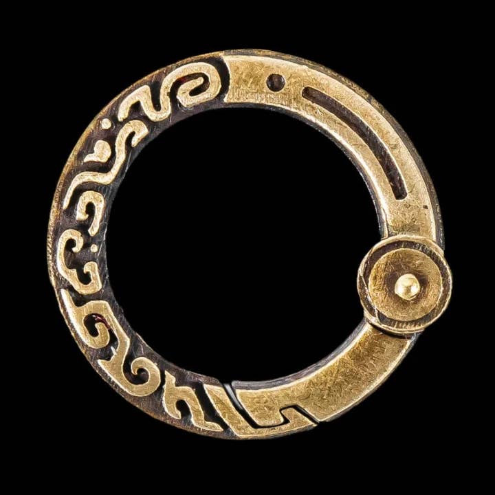 Anello da salto con motivo a drago per la vendita all'ingrosso da parte di Coppertist.wu