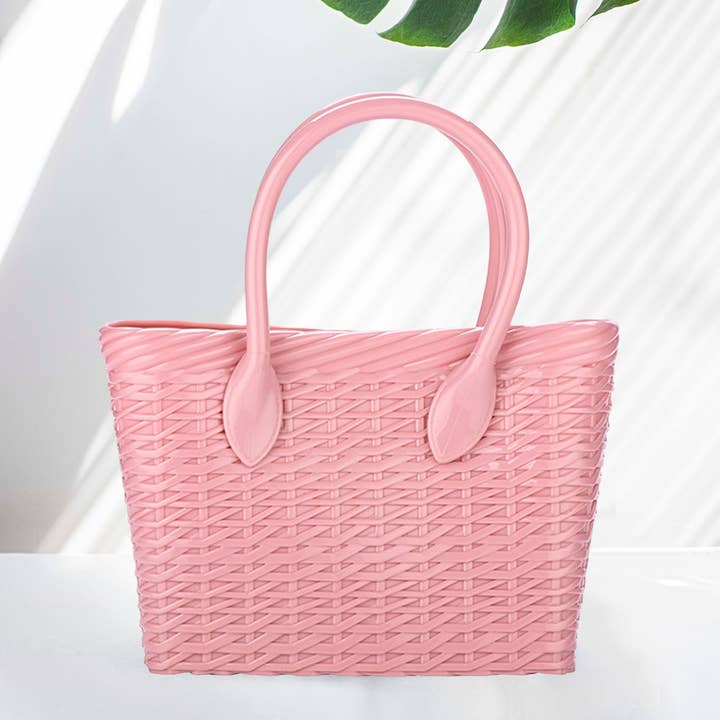 Sensibling Corp. - Wholesale Tote Bag - Women's - Solid Jelly Tote Bag3