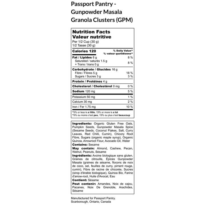 Passport Pantry - Wholesale Granola - Gunpowder Granola Bites | Vegan, Gluten & Seed oil free8