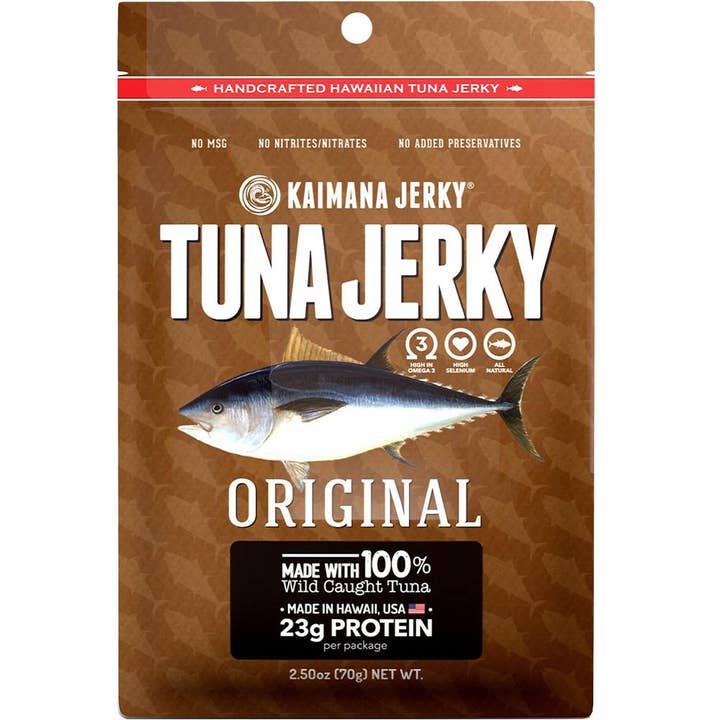 Cow Crack Wholesale - Wholesale Jerky - Kaimana Original Ahi Tuna 2.5 OZ