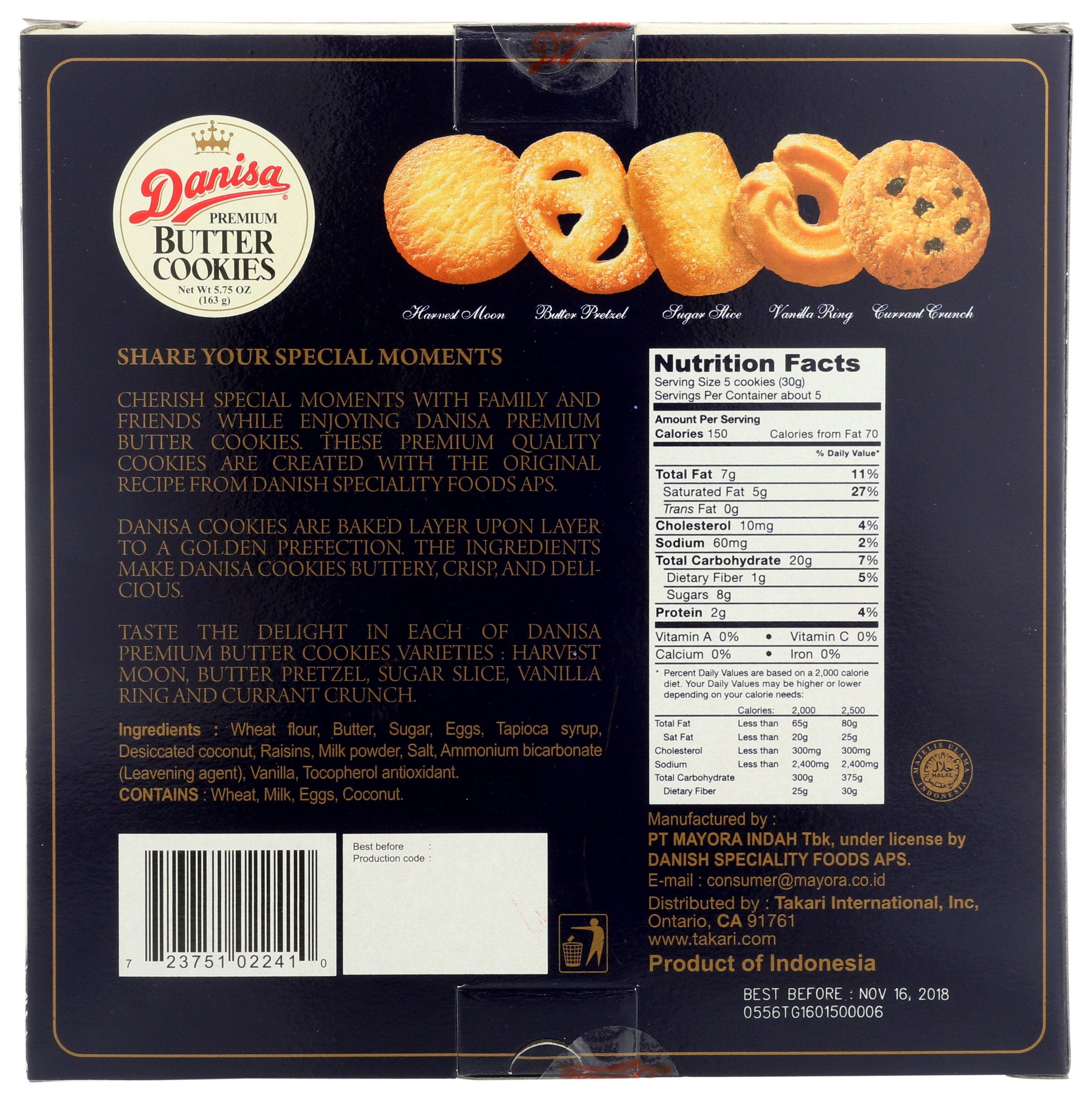 Everyday Supply Co - Wholesale Cookie - DANISA COOKIE BUTTER - Case of 81