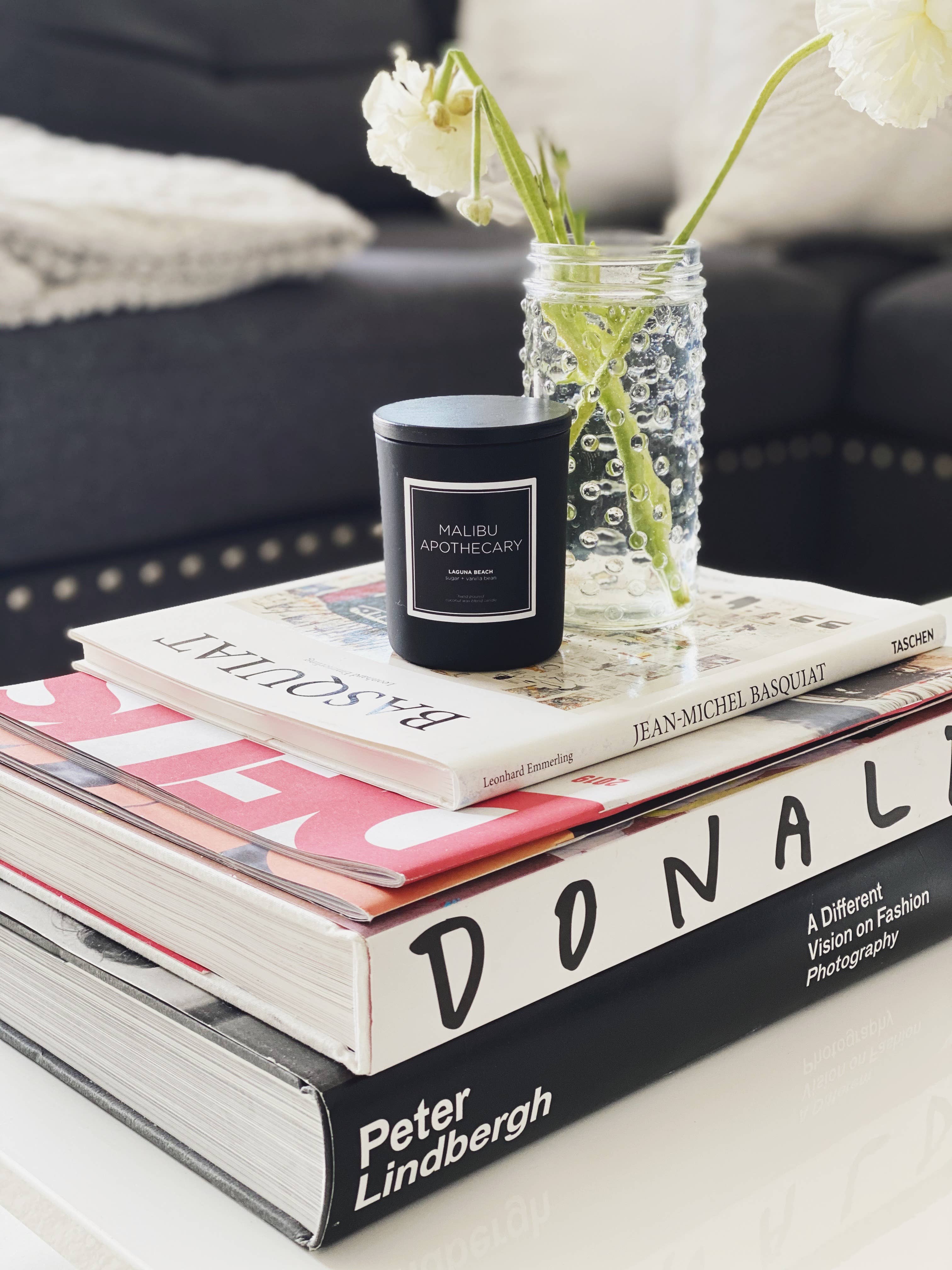 Malibu Apothecary - Wholesale Jar/Filled Candle - Mini Matte Black Candle5