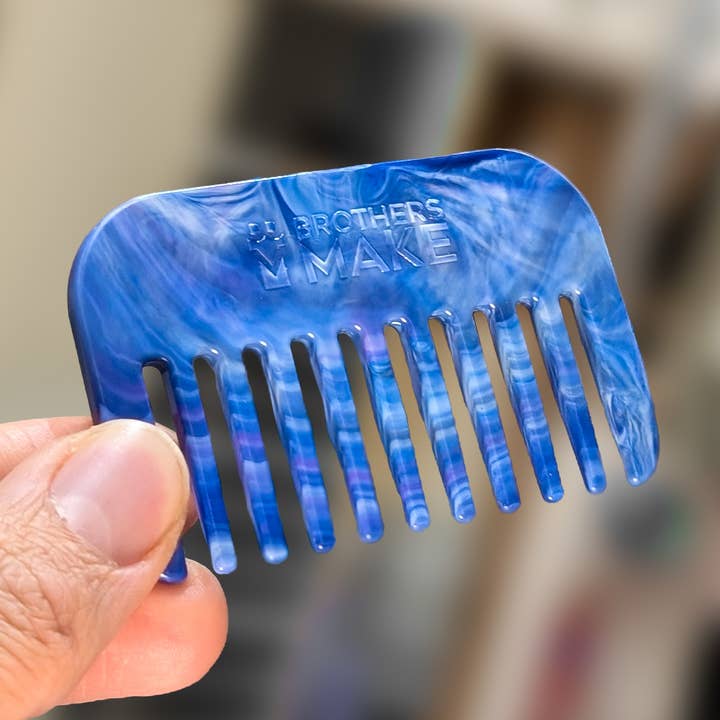 Pocket EDC Combs | 100% Recycled Plastic comb | Eco Friendly for wholesale by Brothers Make