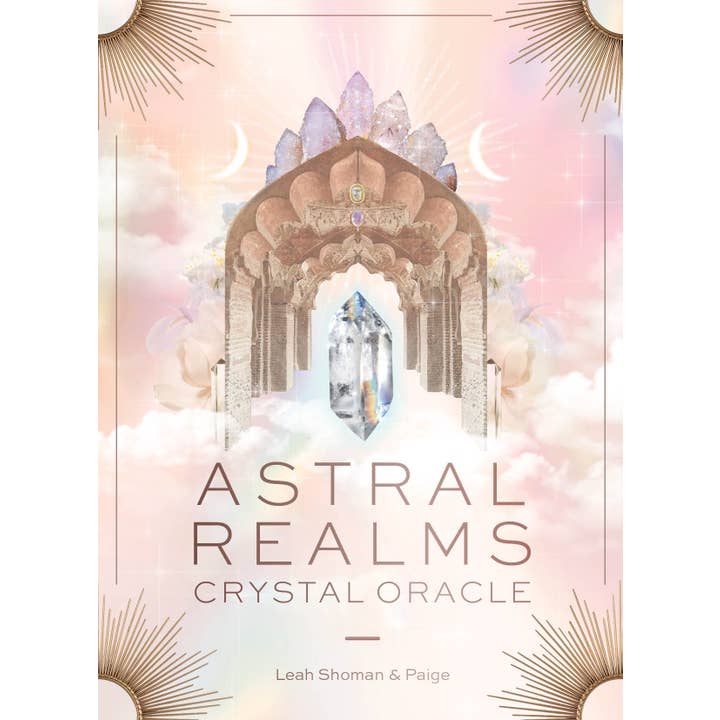 ROCKPOOL PUBLISHING - Wholesale Tarot cards - Astral Realms Crystal Oracle: A 33 Card Deck and Guidebook