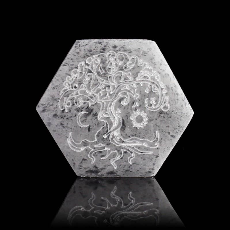 UniArt - Wholesale Ornament - Hexagonal selenite plate1