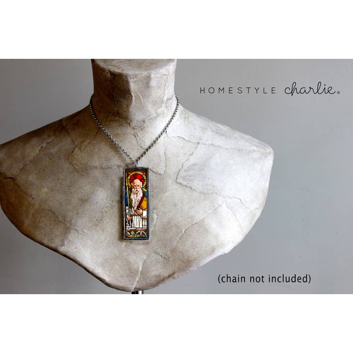 Homestyle Charlie - Wholesale Ornament - Religious Saint Athanasius Ornament Charm2