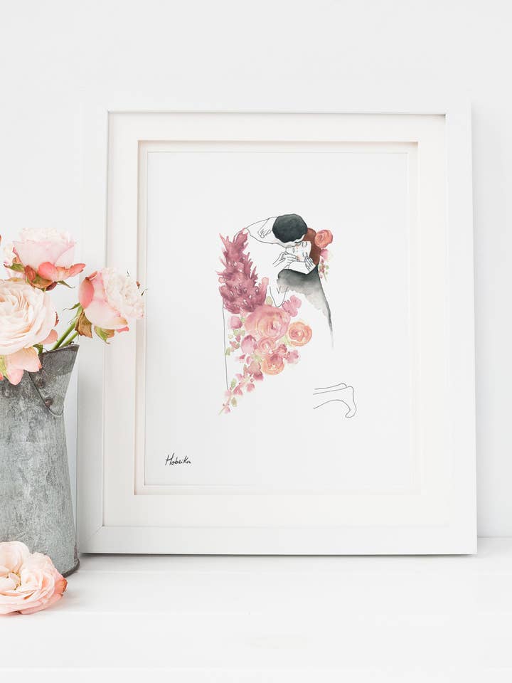 Kiss Klimt, Kunsttryk for engroshandel hos Hobeika Art