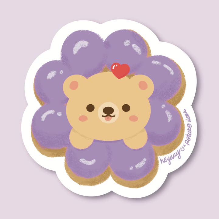 Ube Mochi Donut - HeyDay x Potato Desk for wholesale by Potato Desk