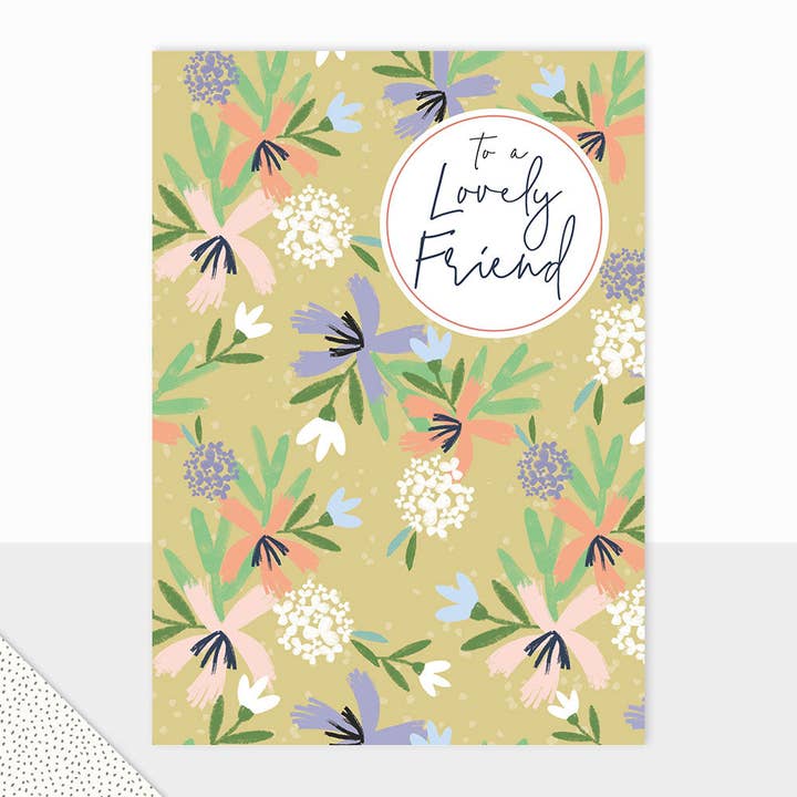 Halcyon To a Lovely Friend for wholesale by Laura Darrington Design Ltd