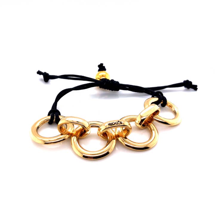 Macraméarmband 'Keep Connecting' - Utan Anpassning för wholesale av Woo's pure feelings