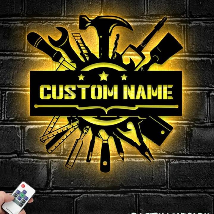 Glow Neon - Wholesale Neon Sign - Tools Car Garage Signboard, LED Lights Deco2