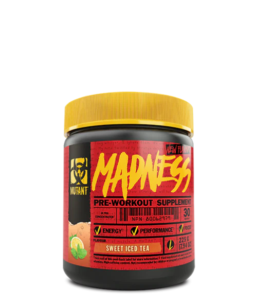 Super Nutritions Limited - Wholesale Protein/Superfood Powder - MUTANT MADNESS 225G Pre-Workout 30 servings5