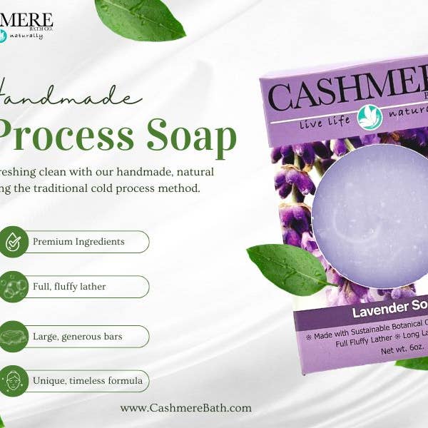 Cashmere Bath - Wholesale Bar Soap - Gift Boxed Handmade Soap - Cashmere Bath Co
