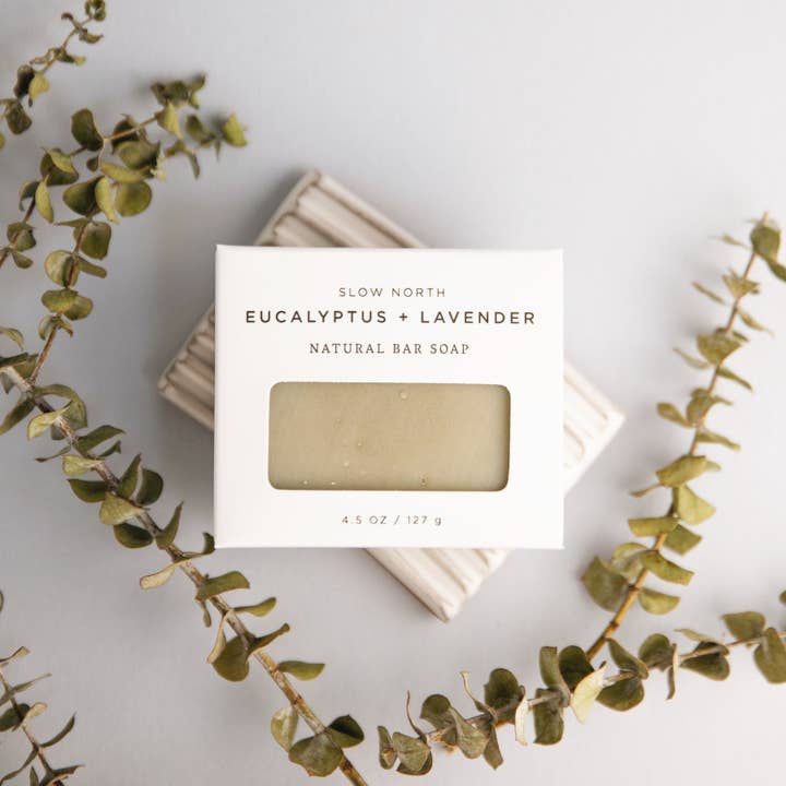 Slow North - Wholesale Bar Soap - Eucalyptus + Lavender - Natural Bar Soap