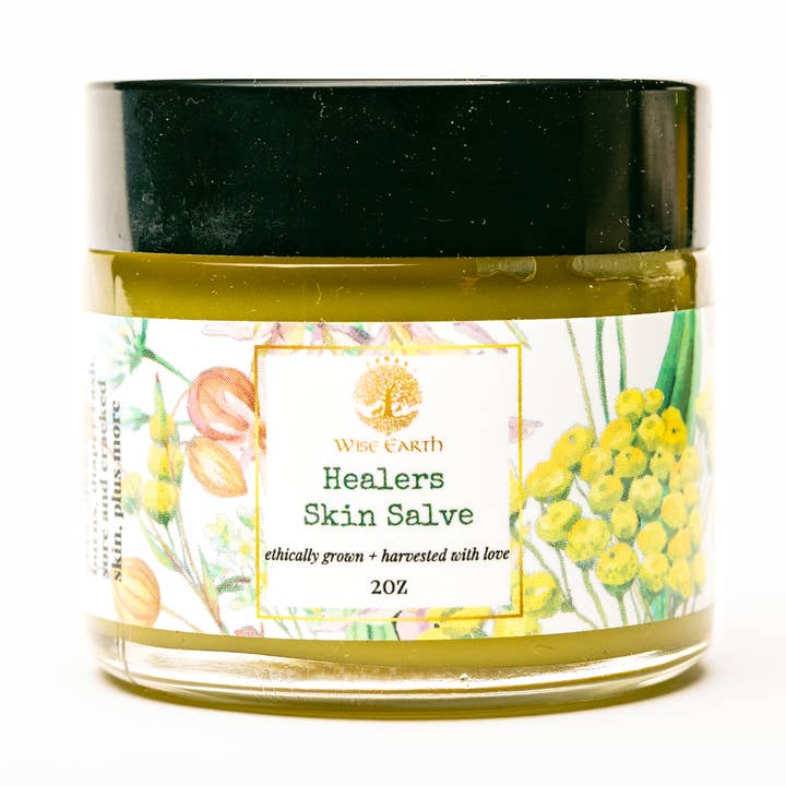 Healers Skin Salve for wholesale by Wise Earth Botanicals