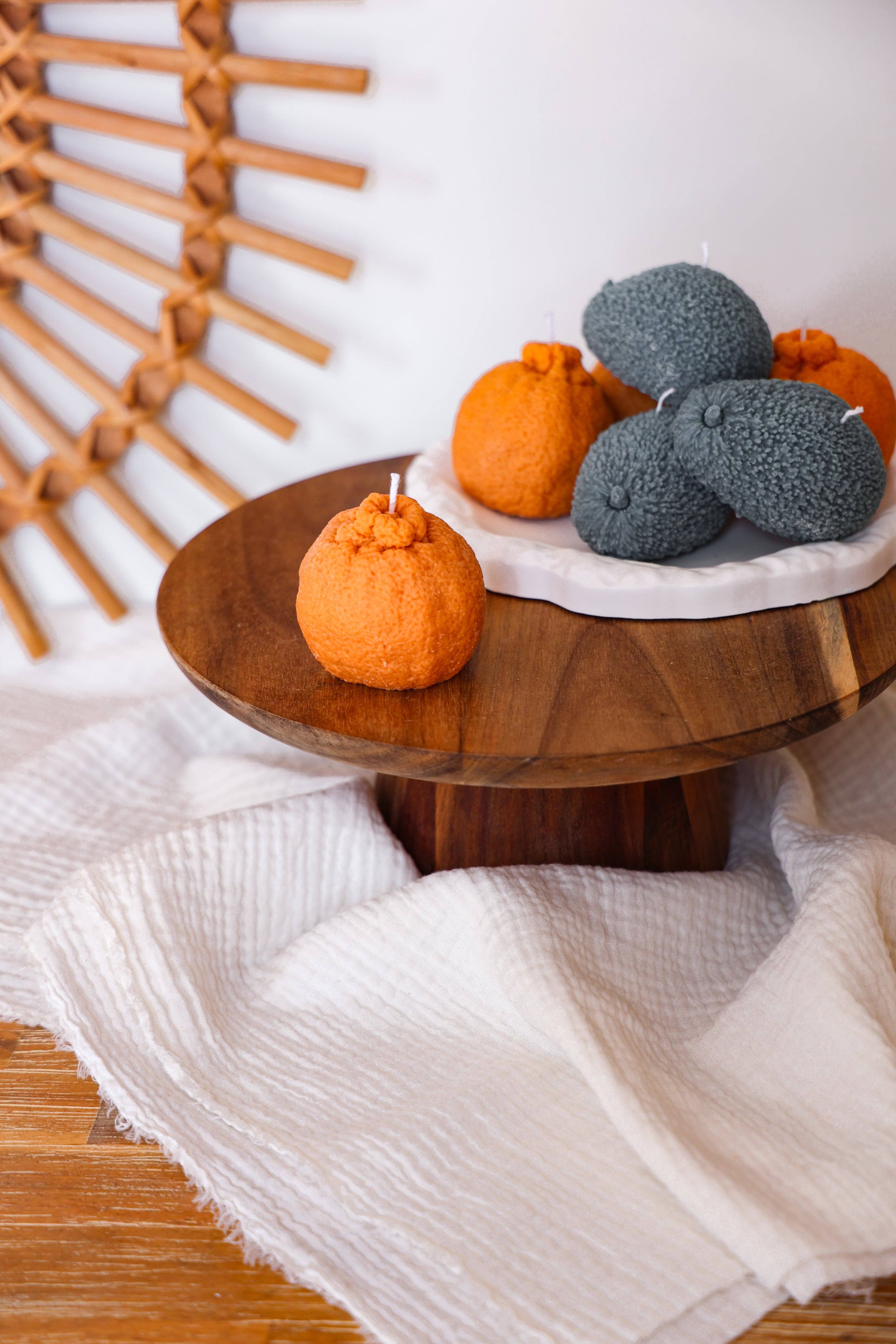 Niki Candle - Wholesale Novelty Candle - Orange3