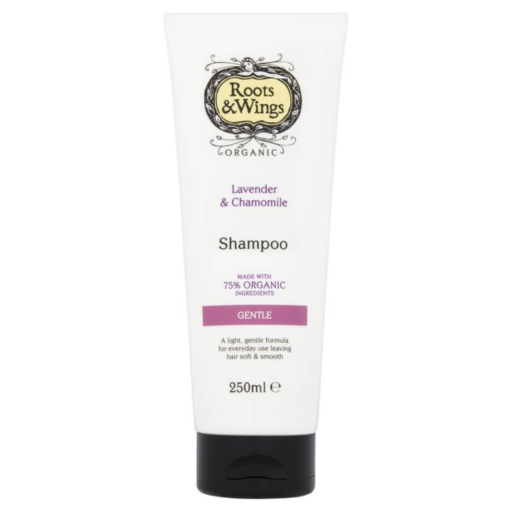 Roots & Wings Organic Lavender & Chamomile Shampoo for wholesale by Roots & Wings Organic