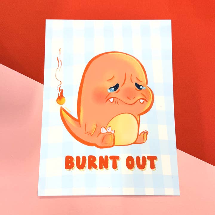 Burnt Out Print for wholesale by SudiBear