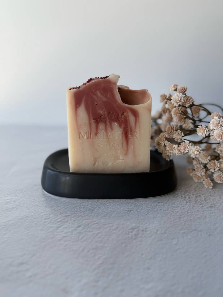 Sweet Vanilla - 5oz Beef Tallow & Goat Milk Soap for wholesale by Milk Lather Soap Co.