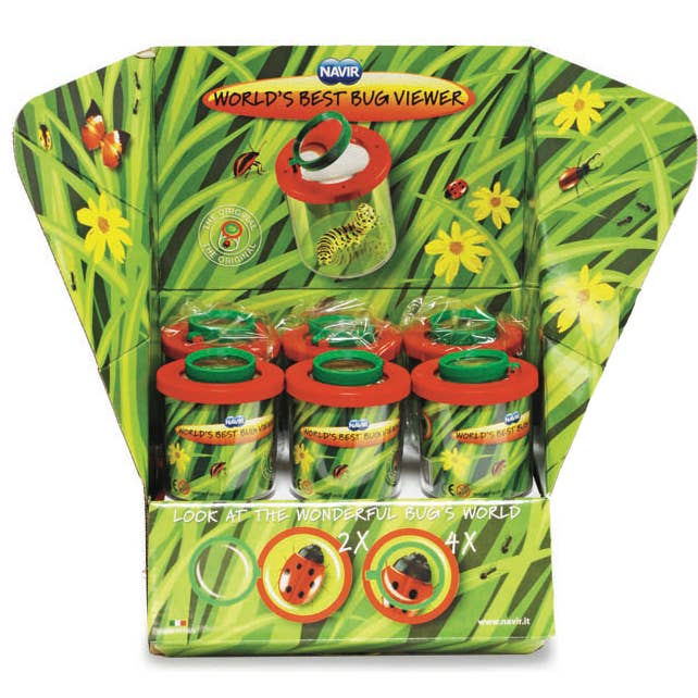 Doppelter Vergrößerungsbehälter für Insektenbeobachtung (12er-Pack) für den Großhandel von Science and Nature