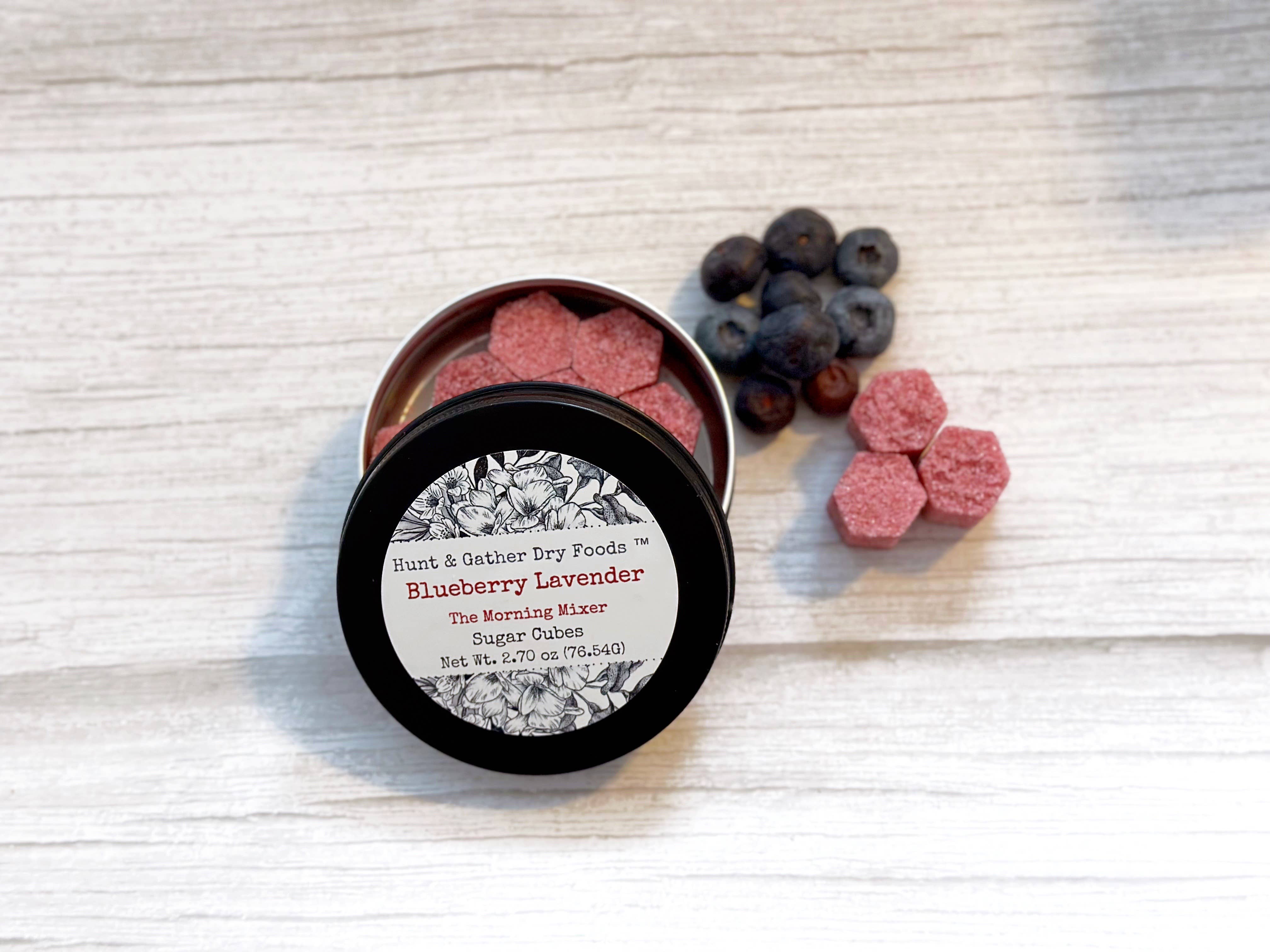 Hunt and Gather Dry Foods - Wholesale Sugar/Sweetener - The Morning Mixer Blueberry Lavender1
