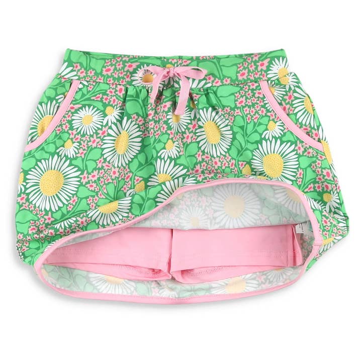 Shrimp and Grits Kids - Wholesale Skort - Kids - Green Meadow Skort4