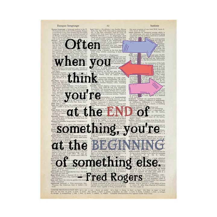 Often when you think | Dictionary Print | Vintage Book Art for wholesale by Bookish Birds