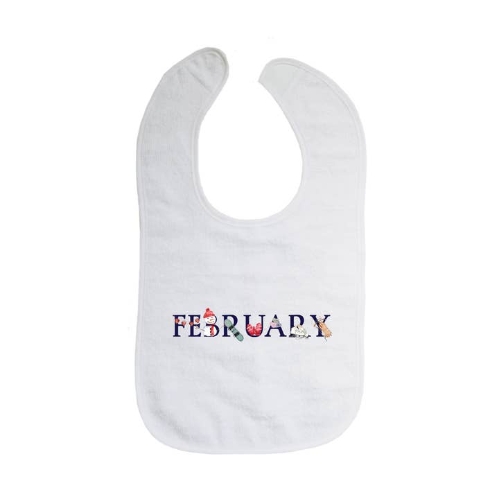 Tina Labadini Designs - Venta al por mayor Babero - Bebés - bib de febrero0