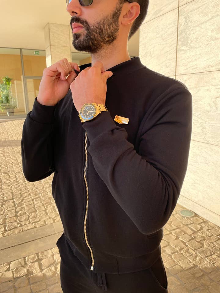 BM Deluxe Jacket - Black for wholesale by BM Clothing