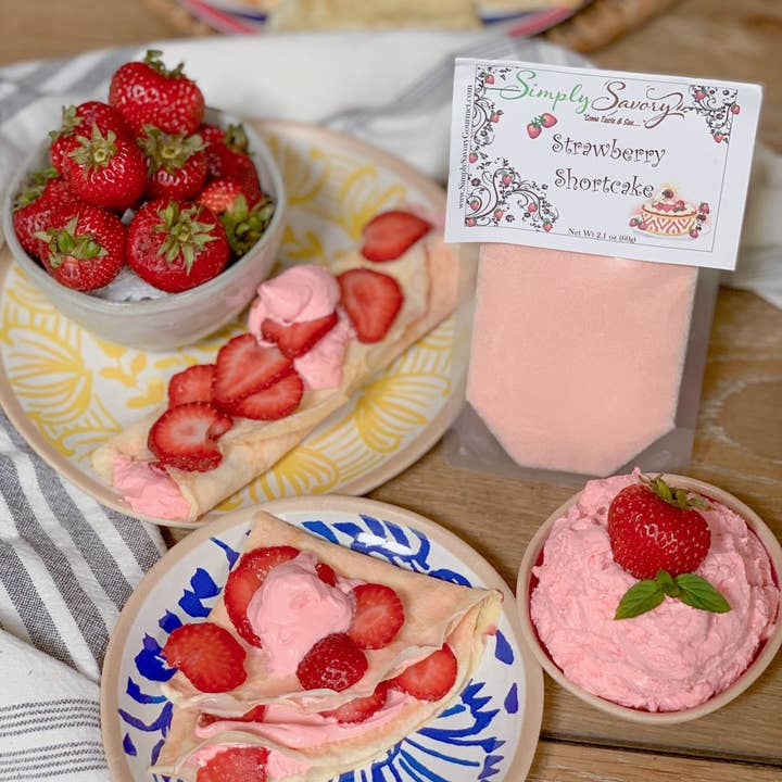 Simply Savory - Wholesale Dip - Strawberry Shortcake Dessert Mix