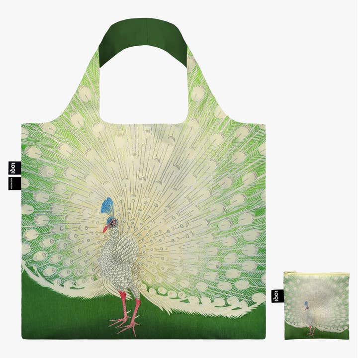 OHARA KOSON Peacock Recycled Bag for wholesale by LOQI LLC