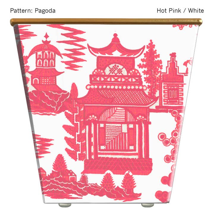 Hedge Farm Candles and Containers - Wholesale Plant Pot - Pagoda Cachepot Container Only7