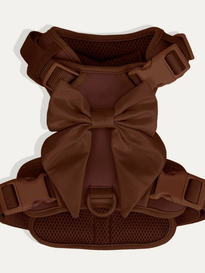 Wander! Bow Harness 2.0 - Cocoa for wholesale by FURRY MUSE
