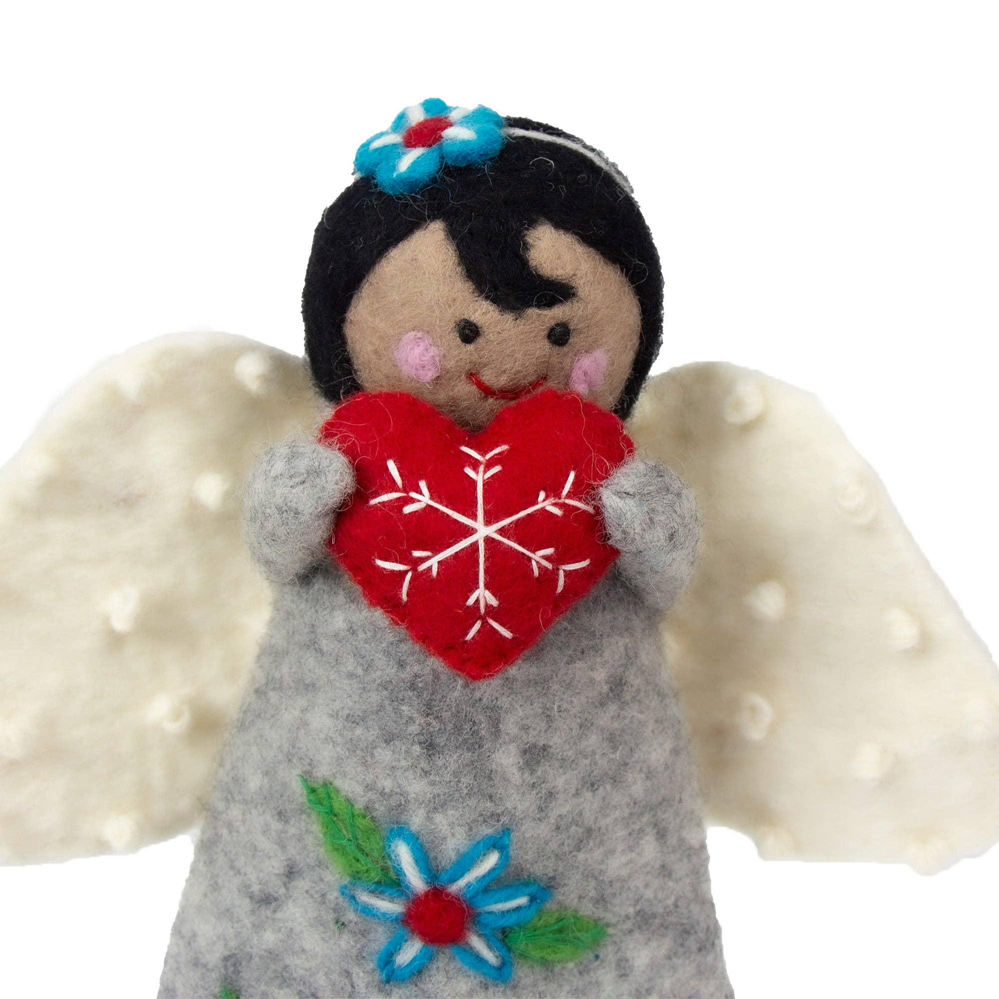 Global Crafts - Wholesale Tree Topper - Christmas Tree Topper or Tabletop Decor, Angel Topper Turquoise - 11 inch Tall5