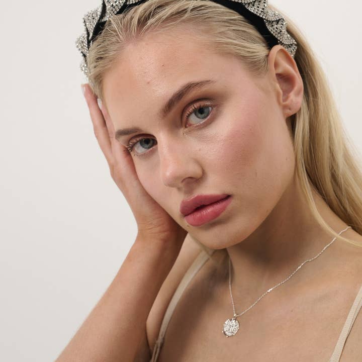 Angels Whisper Accessories - Wholesale Fashion headband – women's - Twist Rhinestone Statement Headband2