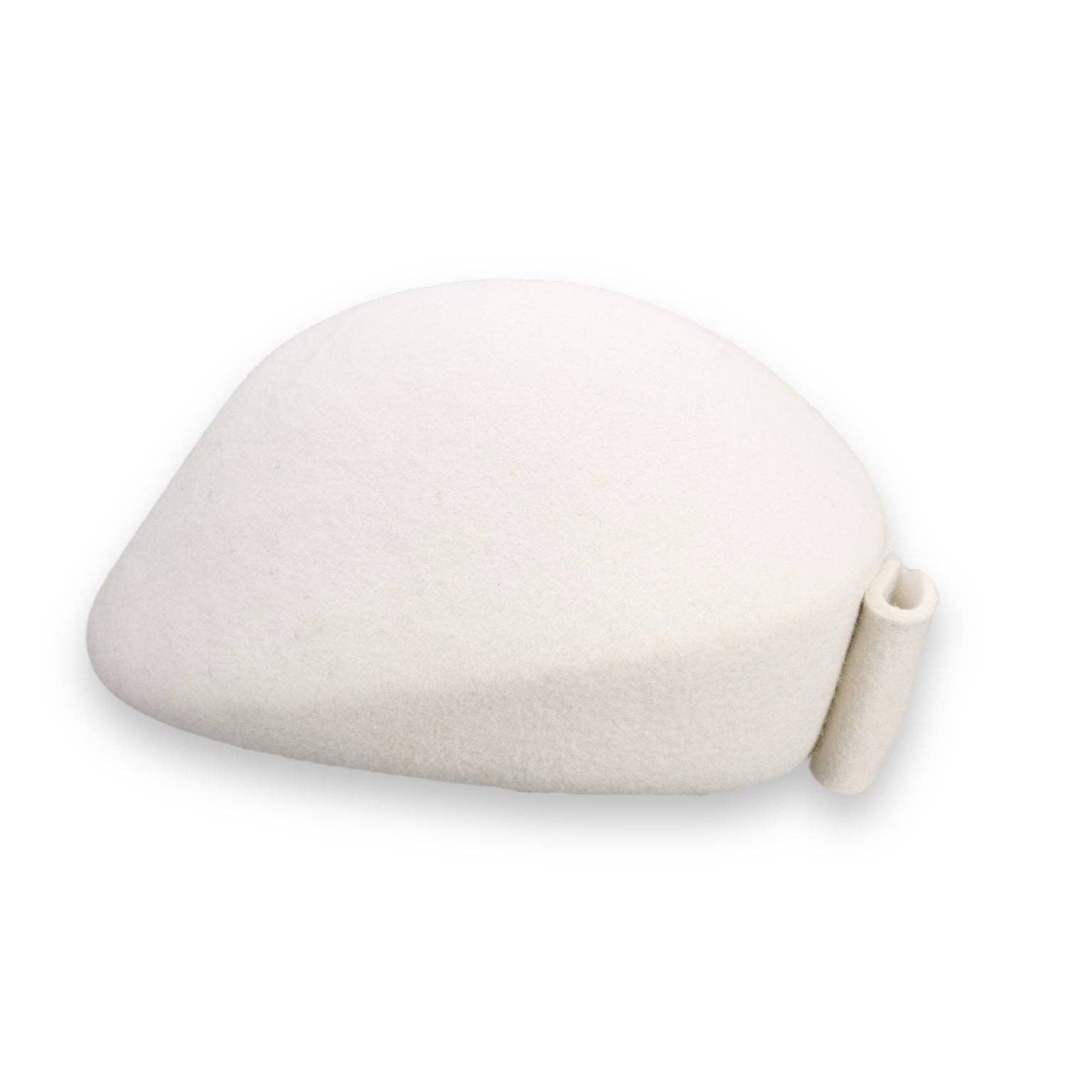 Lipstick & Chrome - Wholesale Beret - Women's - The Head-Turner Structured Beret by Lipstick & Chrome -WHITE1
