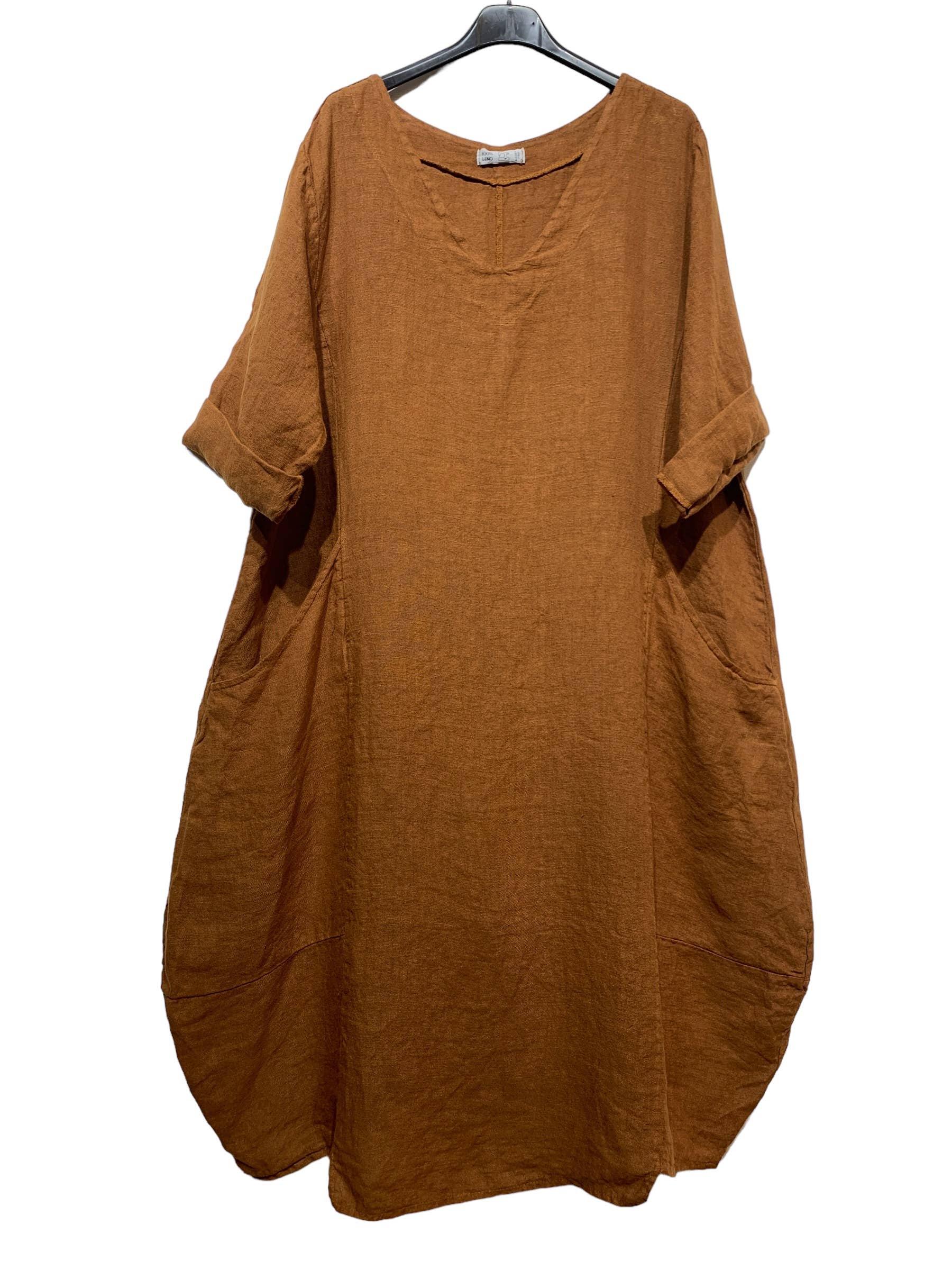 LINEN & COTTON HOUSE – wholesale Dress – Women's – 277 DRESS IN LINEN SPRING SUMMER CLOTHING36