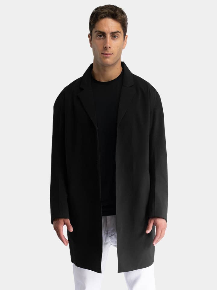 Long Rain Coat for wholesale by Mohen Jo Daro