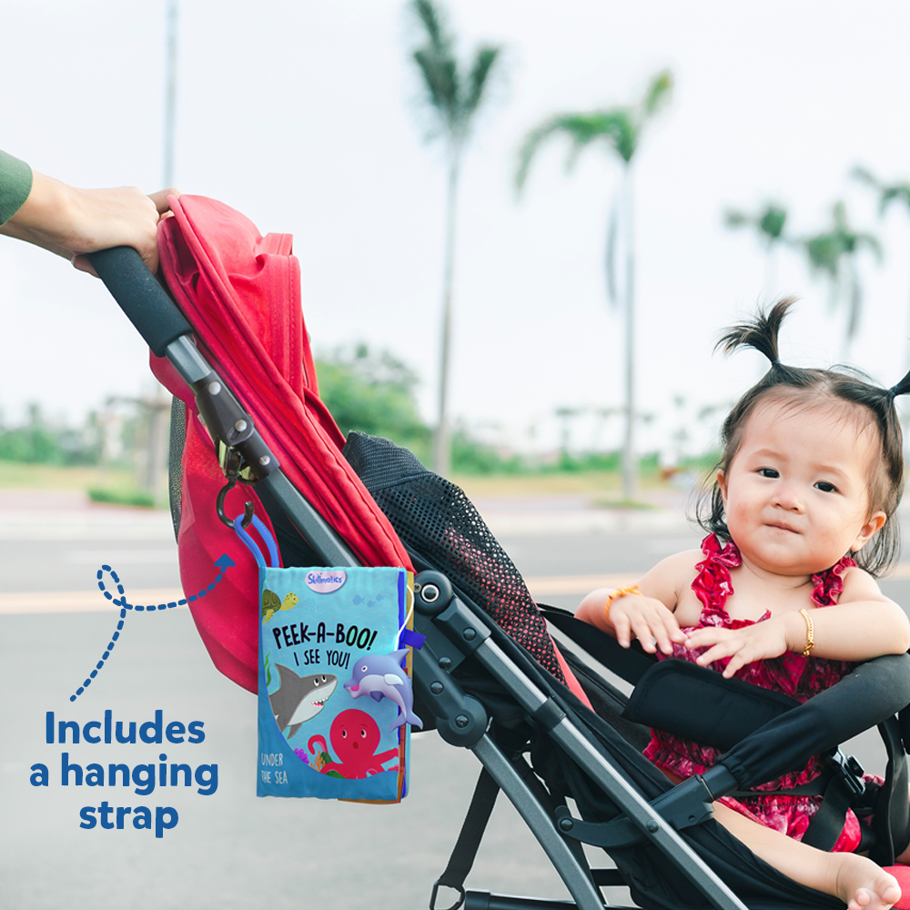 Skillmatics - Wholesale Baby & Toddler Book (0-2) - Peek-A-Boo Underwater Animal Book Soft Cloth Book for Babies3