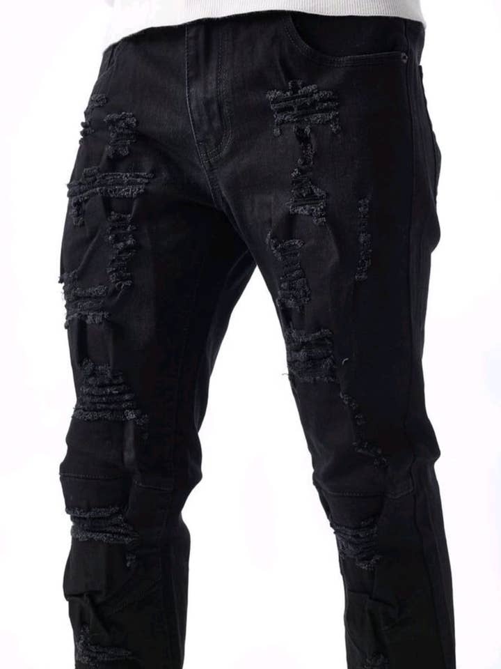 Kindred Jeans - Kd2019 Jetblack for wholesale by Yaze Jeans