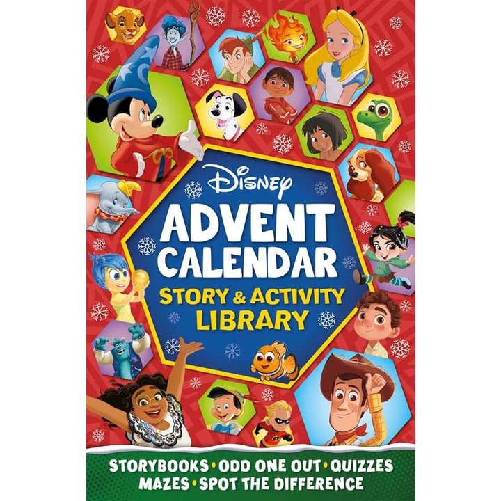 Simon & Schuster - Wholesale Preschool Book (3-5) - Disney: 5-in-1 Advent Calendar by IglooBooks