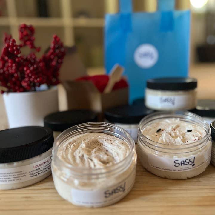 SASS! - Wholesale Body scrub/exfoliant - Hand Scrub, Face Scrub, Body Scrub SASS! Vanilla & Holiday3
