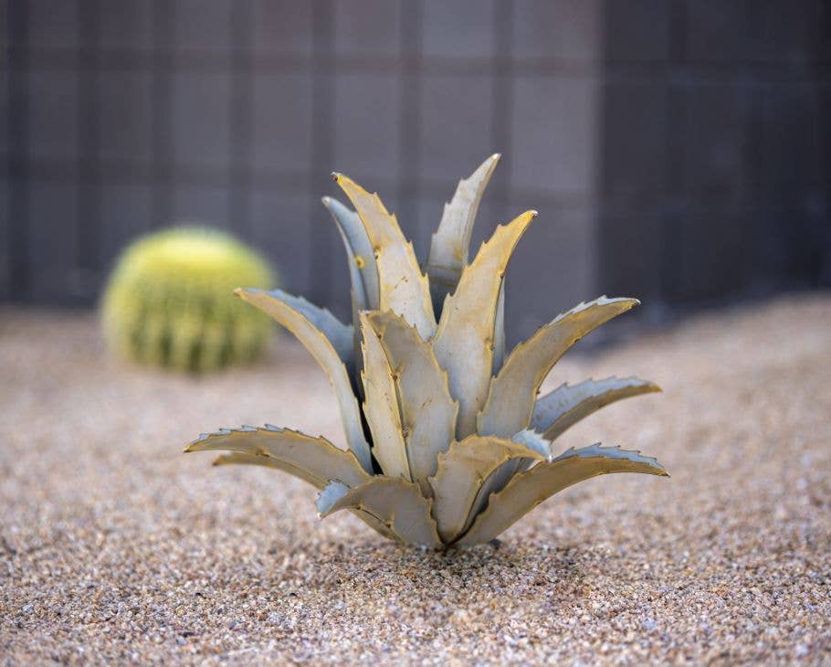 Desert Steel - Vente Plantes artificielles - Métal Américain Agave2