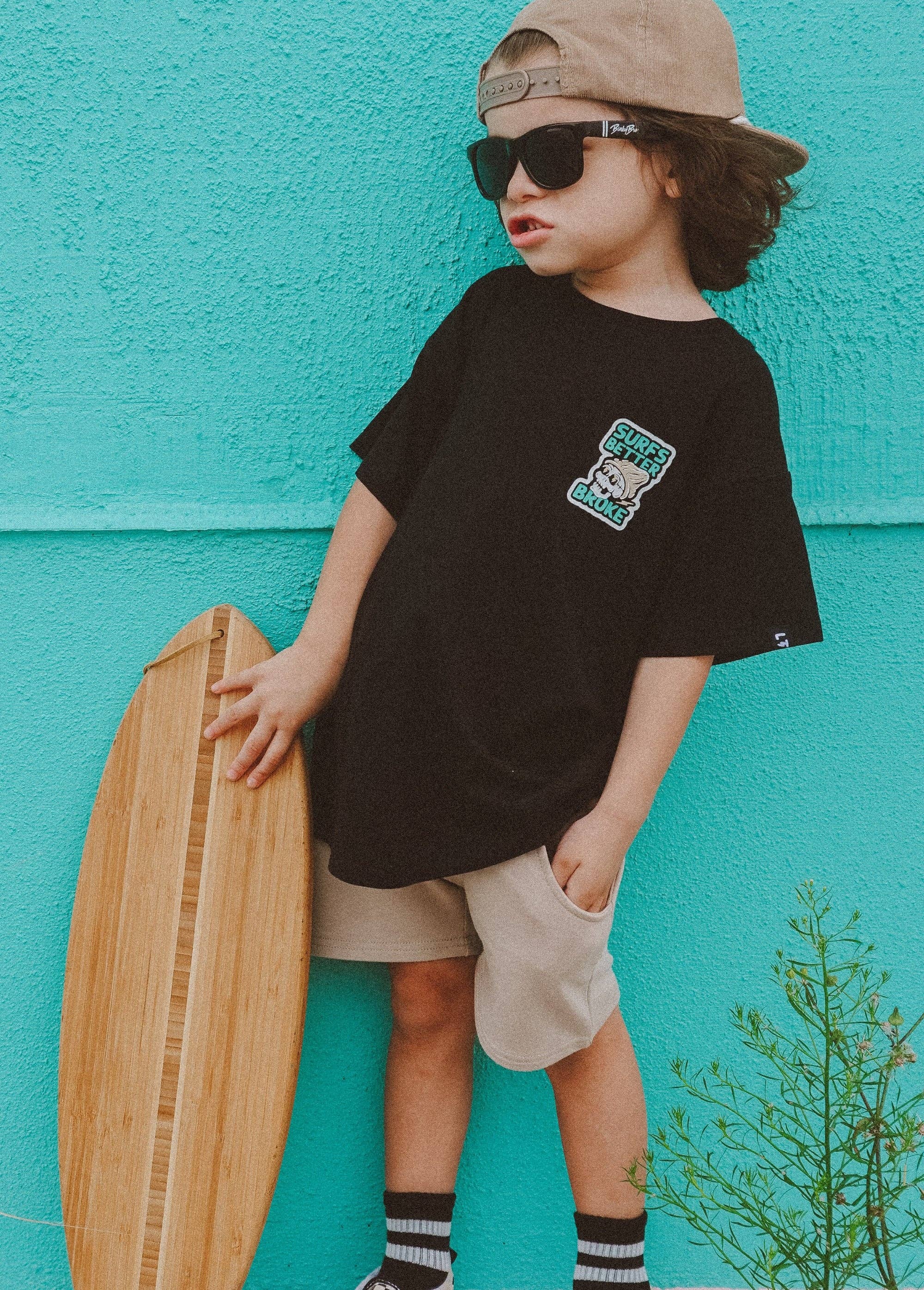 Little Trouble - Wholesale Screen Printed T-Shirt - Kids - Random Local T-Shirt2