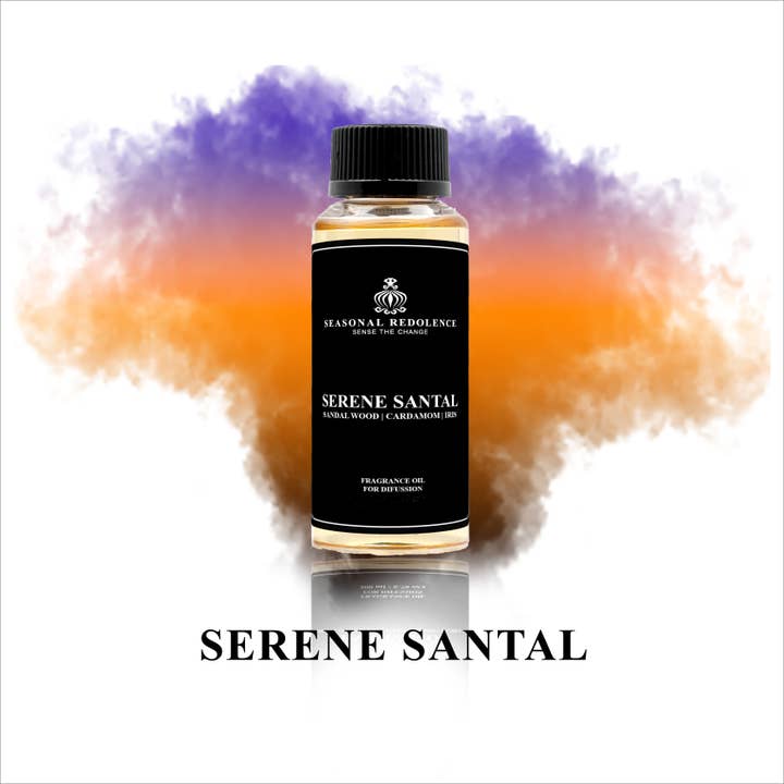 Seasonal Redolence - Wholesale Diffuser Fragrance Refill - Serene Santal Luxury Home Oil Diffuser Scent3