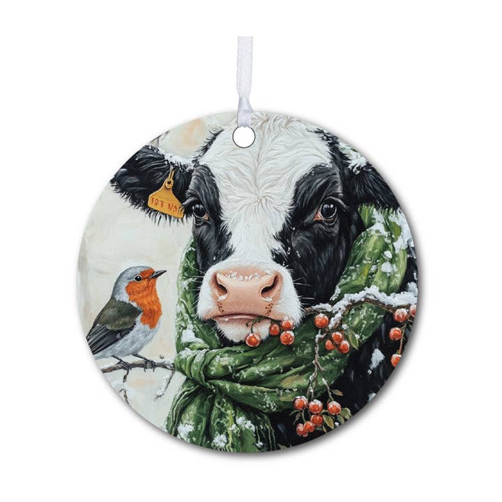 Highland Cow Holiday Ornaments – Christmas 2025 for wholesale by LifeSong Milestones