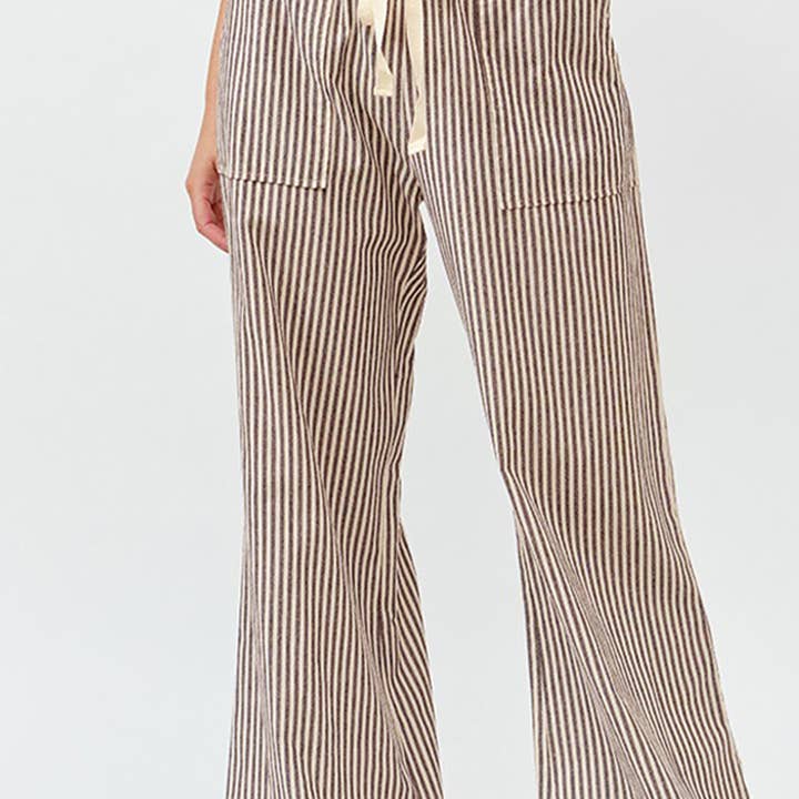 Striped Wide Linen Pants and other Purchase Wholesale pantuflas para boda. Free Returns & Net 60 Terms on Faire trending on Faire.