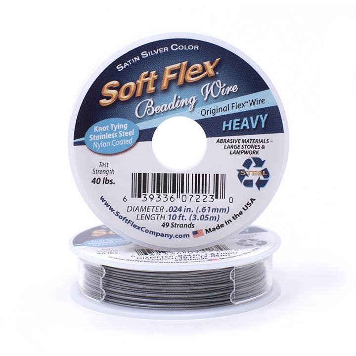 Soft Flex - Wholesale Craft supplies - Soft Flex Beading Wire - Heavy Diameter12
